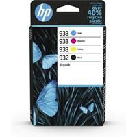 HP 932/933 (6ZC71AE) Inktcartridge Zwart + 3 kleuren Voordeelbundel