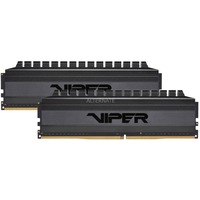 patriot Viper 4 Blackout PVB432G320C6K - Geheugen - DDR4 - 32 GB: 2 x 16 GB - 288-PIN - 3200 MHz - CL16
