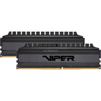 patriot Viper 4 Blackout PVB432G300C6K - Geheugen - DDR4 - 32 GB: 2 x 16 GB - 288-PIN - 3000 MHz - CL16