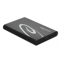 Delock Externes Gehäuse für 2.5″ SATA HDD / SSD mit SuperSpeed USB 10 Gbps (USB 3.1 Gen 2), Laufwerksgehäuse