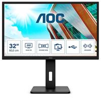 aoc Q32P2 - LED-monitor - 31.5" - 2560 x 1440 QHD @ 75 Hz - IPS - 250 cdm² - 1000:1