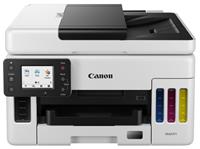 Canon MAXIFY GX6050. Printtechnologie: Inkjet, Printen: Afdrukken in kleur, Maximale resolutie: 600 x 1200 DPI, Printsnelheid (kleur, standaard, A4/US Letter): 15,5 ppm. Kopiëren: Kopiëren i