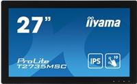 iiyama ProLite T2735MSC-B3 - LED-Monitor - 27" IPS Touch - 1920 x 1080 Full HD - 60 Hz - 5 ms - 300 cd/m²