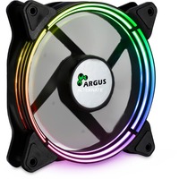 Inter-Tech Argus Valo 1201 RGB 120x120x25, Gehäuselüfter