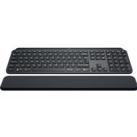 Logitech MX Keys Plus Advanced Wireless Illuminated Keyboard with Palm Rest - GRAPHITE - US INT'L - (920-009416)