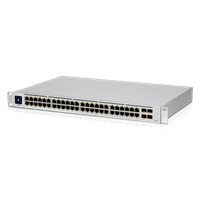 Ubiquiti Networks UniFi USW-48-POE netwerk-switch Roestvrijstaal Power over Ethernet (PoE)