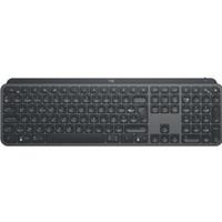 MX Keys Advanced Wireless Illuminated Keyboard - GRAPHITE - FRA - 2.4GHZ/BT - N/A - CENTRAL (920-009405) - Logitech