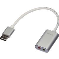 LINDY Audio Konverter USB Typ A auf Audio Konverter [USB - Klinke]