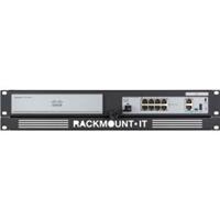 "Rackmount.IT RM-CI-T8 - Rackmontagesatz - Jet Black, RAL 9005 - 2U - 48.3 cm (19") - für Cisco ASA 5506-X; FirePOWER 1010"