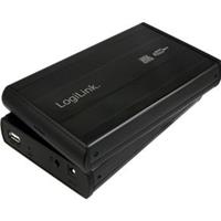 Geh. 8.9cm (3,5) USB 2.0/SATA Black ALU (UA0082) - Logilink