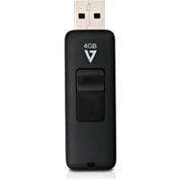 V7 VF24GAR-3E 4GB 2.0 USB-Type-A-aansluiting Zwart USB flash drive
