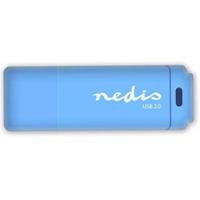Nedis USB 2.0-stick | 64GB | 12 Mbps lezen / 3 Mbps schrijven | Blauw