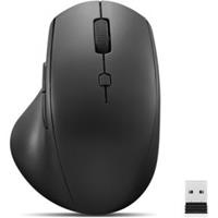 Lenovo 600 Wireless Media - mouse - 2.4 GHz - black - Maus (Schwarz)