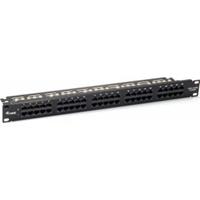 Equip 19 Patch Panel ISDN So, 50-Port, black