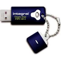 64GB Secure 360 Encrypted usb 3.0 USB-Stick usb Typ-A 3.2 Gen 1 (3.1 Gen 1) Schwarz, Gold - Integral