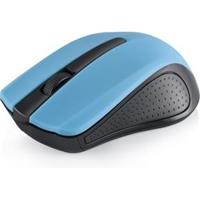 MC-WM9 - Maus - optisch - drahtlos - 2.4 GHz - kabelloser Empf℃nger (USB) - Schwarz, Blau (M-MC-0WM9-140) - Modecom