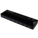 StarTech 10 Port USB 3.0 (5 Gbps) Hub 2x1.5A Charge And Sync Ports