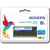 ADATA 8GB, DDR3L, 1600MHz (PC3-12800), CL11, SODIMM Memory *Low Voltage 1.35V*