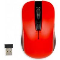 iBOX LORIINI RED - mouse - 2.4 GHz - black red - Maus (Schwarz)