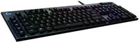 logitechgaming Logitech Gaming G815 LIGHTSPEED Kabelgebunden Gaming-Tastatur US-Englisch, QWERTY Schwarz