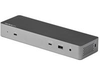 StarTech.com Thunderbolt 3 Dock w/USB-C Host Compatibility - Dual 4K 60Hz DP 1.4 or HDMI TB3/USB-C Docking Station - 1x 8K - 96W PD/5xUSB - docking station - DP - GigE