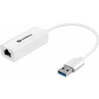 Sandberg USB 3.0 Gigabit Network Adapter, 5 Year Warranty