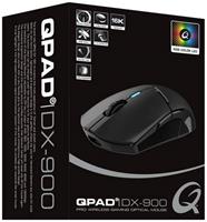 Qpad DX-900 - Maus - USB, 2.4 GHz