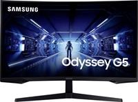 Samsung Odyssey G5 C27G54TQWR - G55T Series - LED-Monitor - gebogen - 68.6 cm (27) - HDR