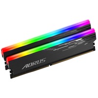 gigabyte AORUS RGB - DDR4 - pakket - 16 GB: 2 x 8 GB - DIMM 288-PIN - 3733 MHz PC4-29800 - CL18