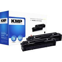 KMP H-T215DX Toner 2er-Pack ersetzt HP HP 201X (CF400X) Schwarz Kompatibel Toner 2er-Pack