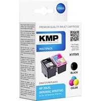 KMP Inkt combipack vervangt HP HP 304XL (N9K08AE, N9K07AE) Compatibel Combipack Zwart, Cyaan, Magenta, Geel H175VX 1759,4005
