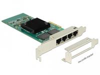 DeLOCK PCI Express Card > 4 x Gigabit LAN