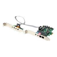 StarTech.com 7.1 Kanal PCI Express Soundkarte - PCIe Sound Karte mit SPDIF optisches Kabel - 24-bit