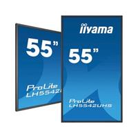 Iiyama ProLite LH5542UHS-B3 Signage Display 138,8 cm (54,6 Zoll) 4K-UHD, IPS-Panel, 500cd/m², 18/7, LAN, Android
