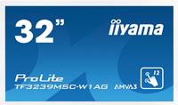 Iiyama ProLite TF3239MSC-W1AG Signage Touch Display 80 cm (31,5 Zoll) Full-HD, AMVA3-Panel, 500cd/m², 24/7, LAN