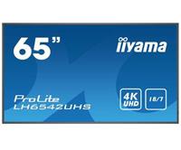 Iiyama ProLite LH6542UHS-B3 Signage Display 165,1 cm (65 Zoll) 4K-UHD, IPS-Panel, 500cd/m², 18/7, LAN, Android