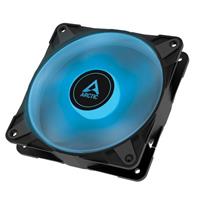 Arctic P12 12cm Pressure Optimised PWM PST RGB 0dB Case Fan, Black, Fluid Dynamic, 12 RGB LEDs, 0-2000 RPM, 6 Year Warranty