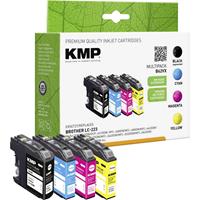 KMP Inkt vervangt Brother LC-223 Compatibel Combipack Zwart, Cyaan, Magenta, Geel B48V 1529,4005