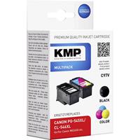 KMP Inkt combipack vervangt Canon PG-545XL, CL-546XL Compatibel Zwart, Cyaan, Magenta, Geel C97V 1562,4005