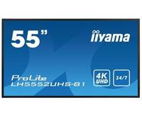 Iiyama ProLite LH5552UHS-B1 Signage Touch Display 138,8cm (55 Zoll) 4K UHD Auflösung, Intel SDM-S Steckplatz