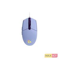 Logitech Gaming Mouse G102 LIGHTSYNC - Maus - USB - fliederfarben