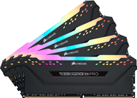 corsair Vengeance RGB Pro - Geheugen - DDR4 - 64 GB: 4 x 16 GB - 288-pin - 3200 MHz - CL16