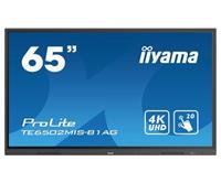 Iiyama ProLite TE6502MIS-B1AG Interkativ LCD Touchscreen-Display 165,10cm (65) 4K UHD mit integrierter Software