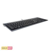 Kensington PC-Tastatur Advance Fit K72357DE, mit Kabel (USB), schwarz