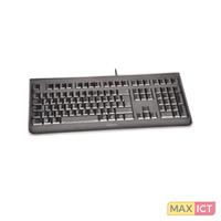 Cherry PC-Tastatur KC 1068 JK-1068DE-2, mit Kabel (USB), flach, leise, schwarz