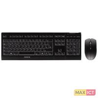 Cherry Tastatur-Maus-Set B.UNLIMITED 3.0 JD-0410DE-2, kabellos (USB-Funk), schwarz