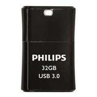 PHI FM32FD90B - USB-Stick, USB 3.0, 32GB Philips Pico Edition Black (FM32FD90B/00)
