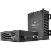 LINDY 300m Fibre Optic HDMI 18G & USB KVM Extender - Sender und Empfänger - KVM-/USB-Extender