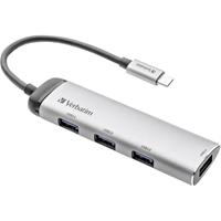 Verbatim USB-C Multiport HUB 4-Port USB 3.2 GEN 1Type A PC