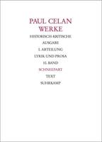 Paul Celan Werke. Historisch-kritische Ausgabe.